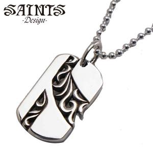 SAINTS（セインツ） アラベスク フロウ ネックレス (チェーン付き