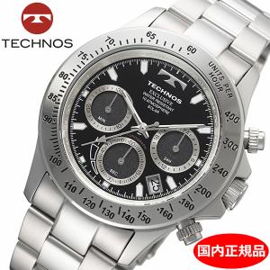 【新品・未使用】 TECHNOS テクノス クロノグラフ T2233SW テクノス スポーツクロノグラフウォッチ テクノス腕時計 クロノグラフ