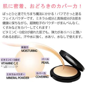 プチプラ 韓国コスメ パウダーファンデーション...の詳細画像1
