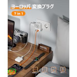 TESSAN 変換プラグ Cタイプ 海外旅行用...の詳細画像1