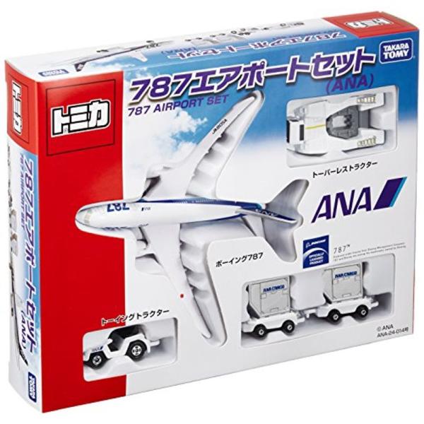 タカラトミー『 トミカ ギフト 787エアポートセット ANA 』 ミニカー 車 おもちゃ 3歳以上...