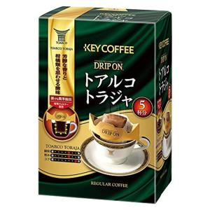 キーコーヒー ドリップオン トアルコトラジャ (8g×5P)×5個｜belltree-shop