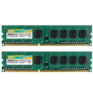 シリコンパワー デスクトップPC用メモリ 1.35V (低電圧) DDR3L-1600 PC3L-12800 8GB×2枚 240Pin M｜belltree-shop