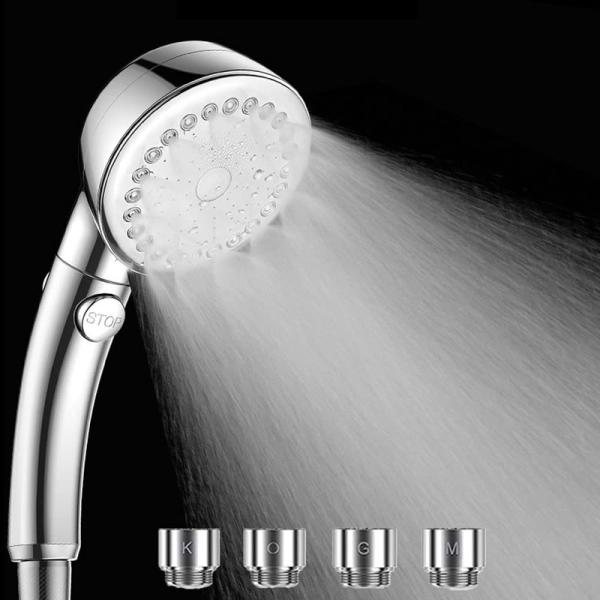 シルキーバブルシャワー シャワーヘッド マイクロナノバブル 節水 シャワー スパレベル 多機能 シャ...