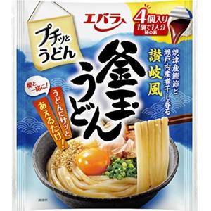 エバラ プチッとうどん 釜玉うどん (23g×4個) ×4袋