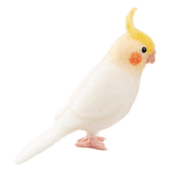 ハマナカ 羊毛フェルトキット アクレーヌでつくる かわいい 小鳥 オカメインコ H441-524