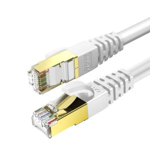 15m KASIMO LANケーブル CAT8 カテゴリー8 超高速 最大40Gbps 2000MHz CAT8準拠 26AWG RJ45｜belltree-shop