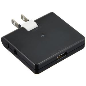 ヤザワ 雷ガード付コーナータップ2AC+1USB2.4Aブラック H6CK3001UBK｜belltree-shop