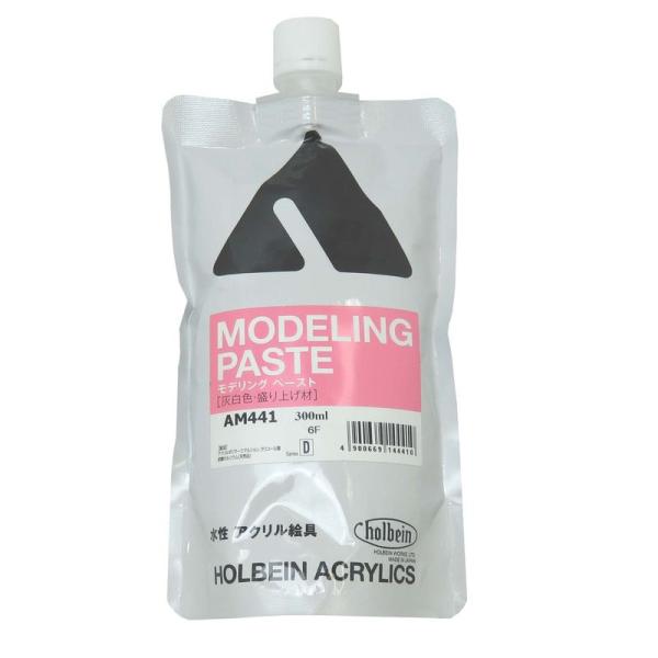 ホルベイン アクリリックメディウム モデリングペースト詰替用 AM441 300ml 014441