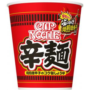 日清食品 カップヌードル 辛麺 ぶっかけ焙煎唐辛子 82g ×20個｜belltree-shop