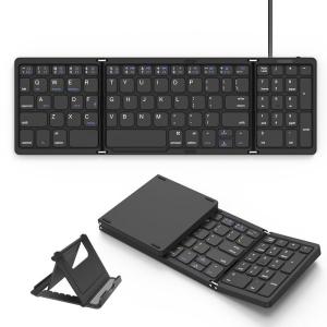 Omikamoキーボード ワイヤレス 折り畳み式 ipad/iphone キーボード 有線 テンキー付き bluetooth キーボード 英｜belltree-shop