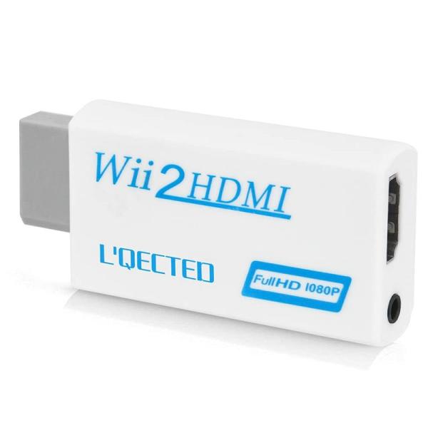 L&apos;QECTED Wii to HDMI 変換アダプタ wii hdmi変換アダプター wii hd...