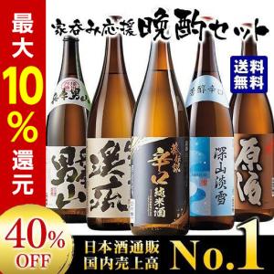 日本酒 純米酒 普通酒 原酒入り 家呑み応援 晩酌セット 飲み比べセット 2022 1800ml 5本 一升瓶 送料無料