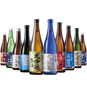 日本酒 大吟醸酒 特割 全国 10酒蔵 大吟醸 原酒 飲み比べセット 第2弾 10本組 720ml ...