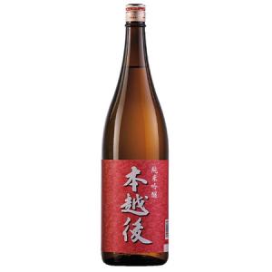 日本酒 父の日 純米吟醸酒 本越後 一升瓶 1800ml 【7560円(税込)以上で送料無料】｜bellunafoods