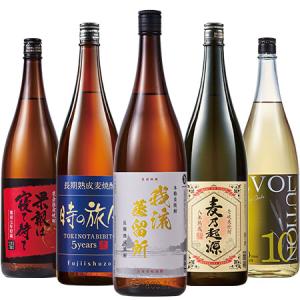 酒 焼酎 芋焼酎 米焼酎 鹿児島 宮崎 五蔵 飲みくらべ 一升瓶 5本組 ＋1
