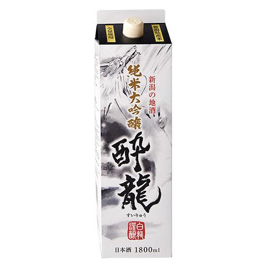日本酒 紙パック 純米大吟醸酒 酔龍 純米大吟醸 １．８Ｌパック 1800ml 酒パック お中元 敬...