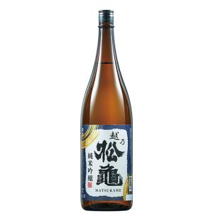 日本酒 純米吟醸酒 越乃松亀 純米吟醸 一升瓶 1800ml お中元 敬老の日 父の日 ギフト プレゼント