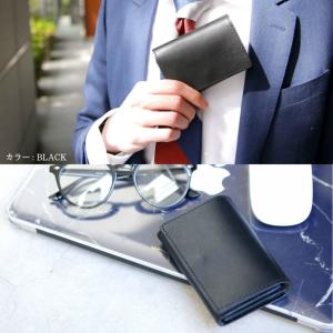 名入れ可 名刺入れ メンズ 本革 名刺ケース ...の詳細画像2