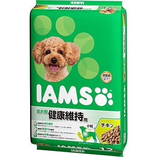 アイムス (IAMS) ドッグフード 成犬用 健康維持用 小粒 チキン 12kg