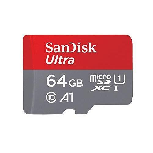 SanDisk サンディスク microSDXC 100MB/s 64GB Ultra SDSQUA...