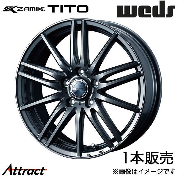 ザミックティート クロストレック GU系 17インチ アルミホイール 1本 ディープメタル 0037...