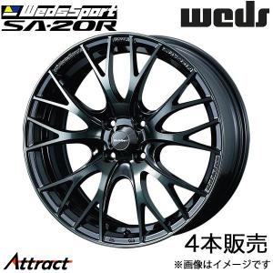 ウェッズスポーツ SA20R コペン LA400K 16インチ アルミホイール 4本 ウォースブラッククリア 0072719 WEDS WedsSport SA20R