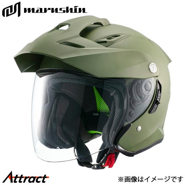 マルシン工業 MSJ1 TE-1 ジェットヘルメット マットカーキ L(59〜60cm) 01001...