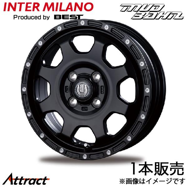 インターミラノ マットバーン XR-910K モコ 33系 アルミホイール 1本(14×4.5J 4...
