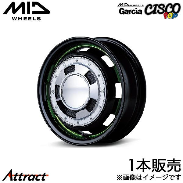 MID ガルシアシスコポップ ワゴンRカスタムZ MH55S/MH95S アルミホイール 1本(15...