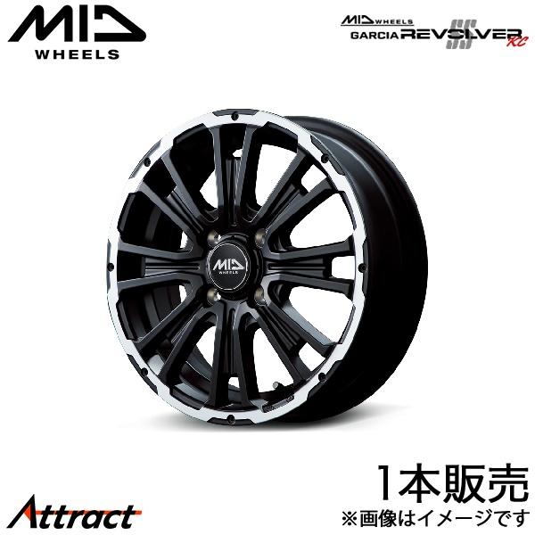MID ガルシアSSリボルバーKC ワゴンRカスタムZ MH55S/MH95S アルミホイール 1本...