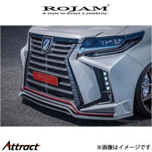 ロジャム ROJAM IRT GENIK フロントバンパースポイラー LED付き アルファード 30系 22-FB-AL30202 ROJAM エアロ 外装 エクステリア