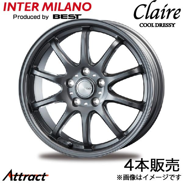 インターミラノ クレール ZT10 NX 20系 アルミホイール 4本(18×7.5J 5-114....