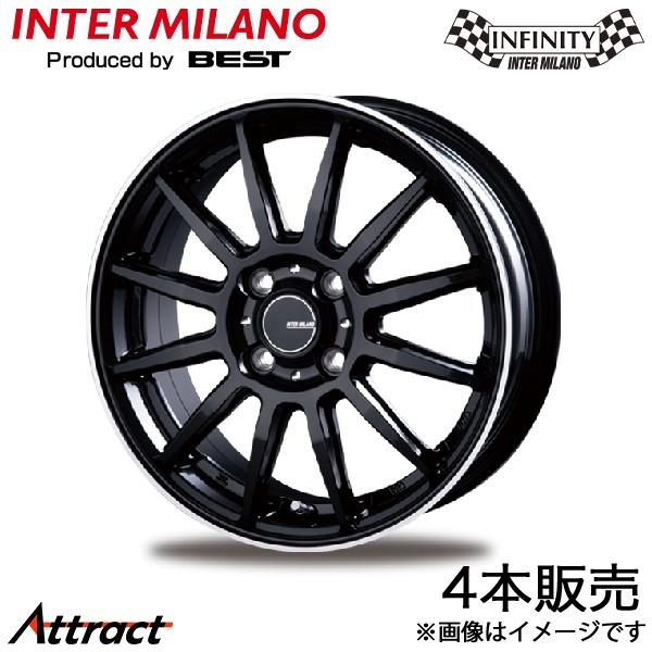 インターミラノ インフィニティ F12 ピクシスエポック LA350A アルミホイール 4本(14×...