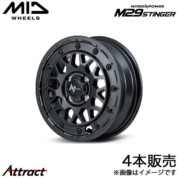 MID ナイトロパワーM29スティンガー ワゴンRカスタムZ MH55S/MH95S アルミホイール...