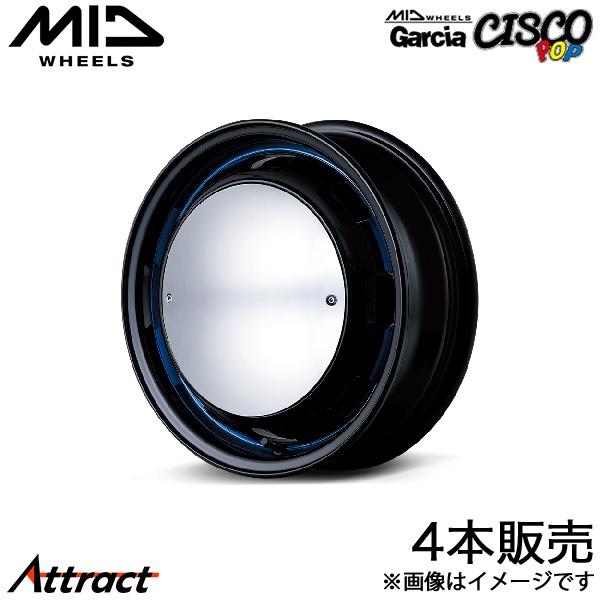 MID ガルシアシスコポップ ワゴンRカスタムZ MH55S/MH95S アルミホイール 4本(14...