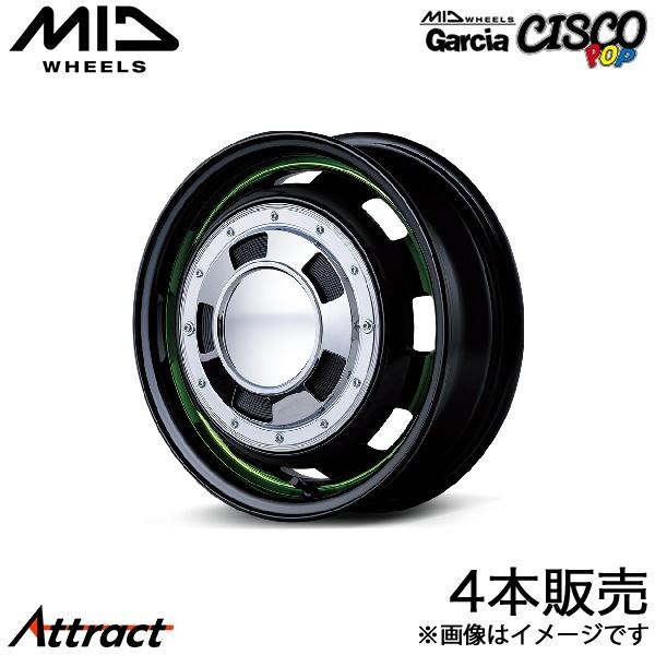 MID ガルシアシスコポップ ワゴンRカスタムZ MH55S/MH95S アルミホイール 4本(15...