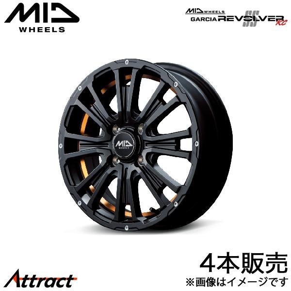 MID ガルシアSSリボルバーKC ワゴンRカスタムZ MH55S/MH95S アルミホイール 4本...