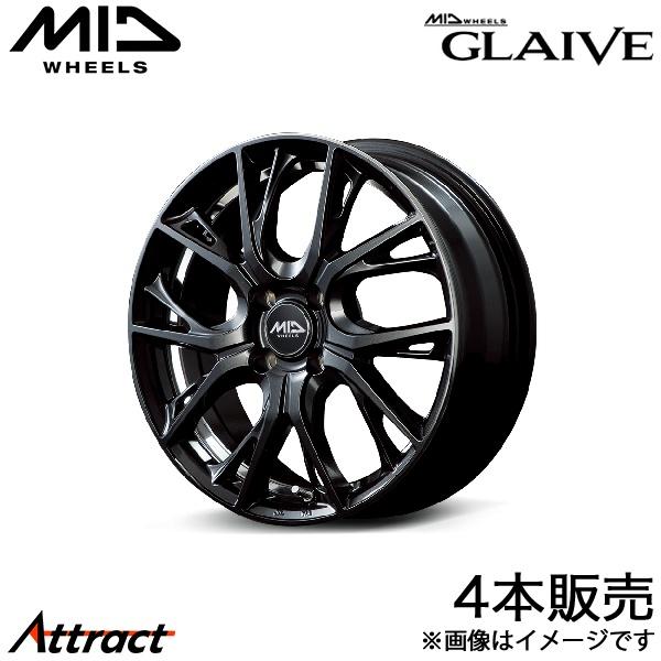 MID グレイブ ワゴンRカスタムZ MH55S/MH95S アルミホイール 4本(15×4.5J ...