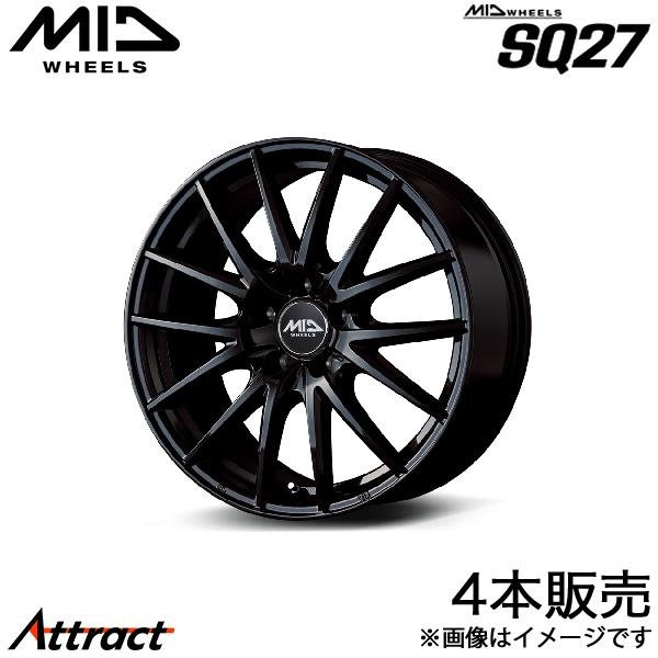 MID SQ27 ステップワゴン RP1/RP2/RP3/RP4/RP5 アルミホイール 4本(16...