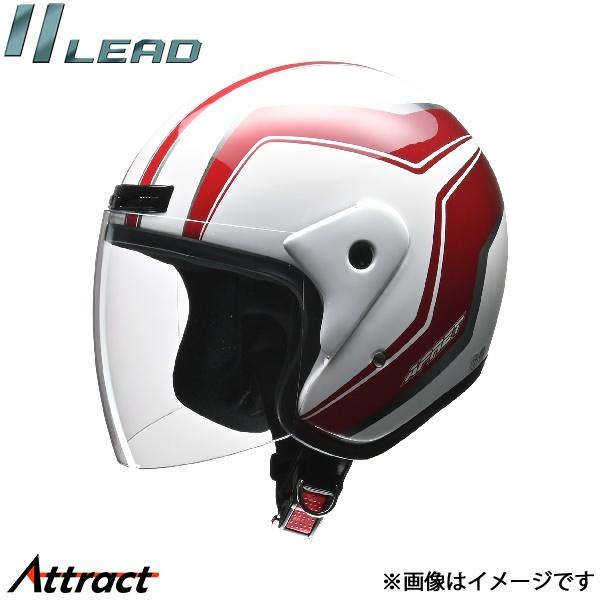 リード工業 APRET ジェットヘルメット ホワイト フリーサイズ (57?60cm未満) 全排気量...