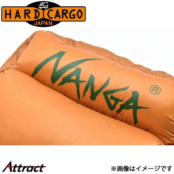 ハードカーゴ  ナンガヘッドレストカバー ブラウン×グリーンロゴ 3個セット HARD CARGO ...