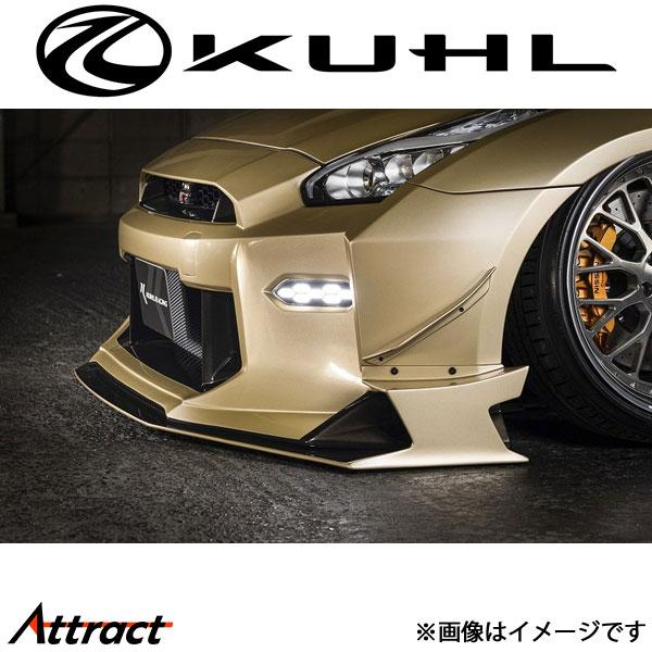 クール GT-R R35[新型 後期型]フロントバンパーアタッチメント 1トーン塗装 90R-GTW...