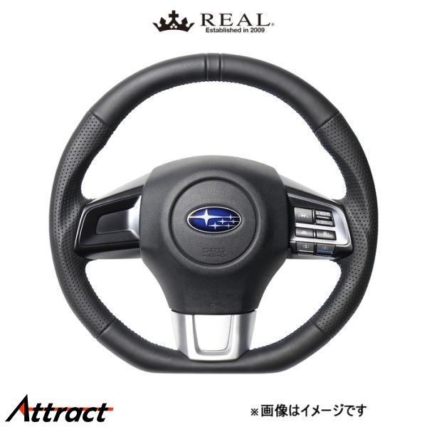 レアル ステアリング オリジナルシリーズ Dシェイプ(オールレザー)WRX S4 VAG SBA-L...