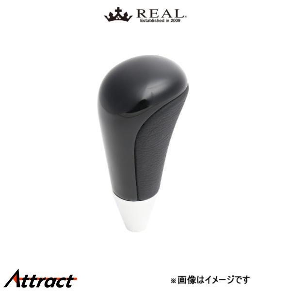 レアル シフトノブ(ピアノブラック)ヴォクシー 80系 SKA-PBW REAL