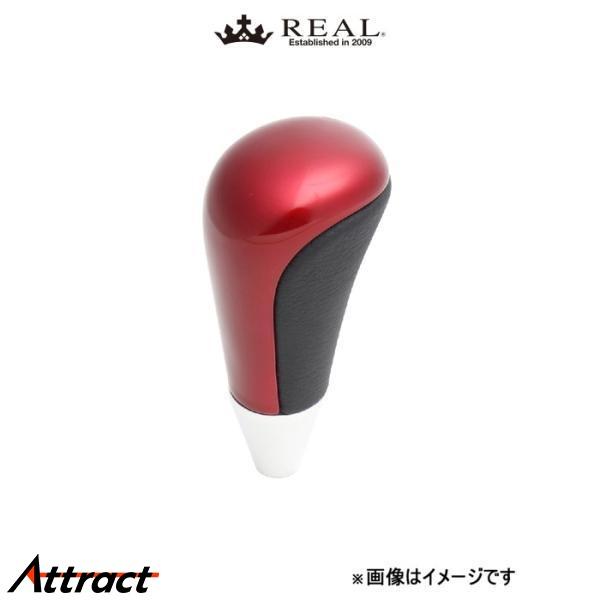 レアル シフトノブ(パールレッド)ノア 80系 SKA-RD REAL