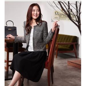 スカートスーツ 2着セット白いシャツ がないためセール商品  結婚式　入学式 入園式 卒業式  卒園式 　ツイードスーツ  母　フォーマル　 レディース　　S1907