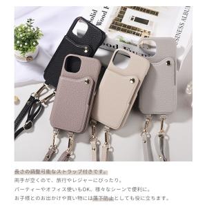 【即日発送】ショルダー付き スマホケース カー...の詳細画像2