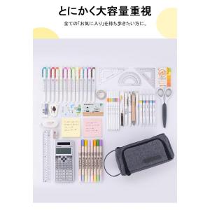 【即日発送】ペンケース 筆箱 大容量 シンプル...の詳細画像2