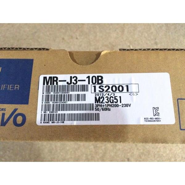 新品【 ★送料無料 】MITSUBISHI 三菱 MR-J3-10B  サーボアンプ【６ヶ月保証】